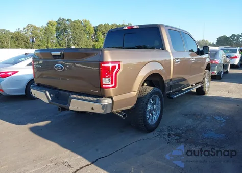 2015 Ford F-150 Xlt from USA, damaged, VIN 1FTEW1C82FKD31977